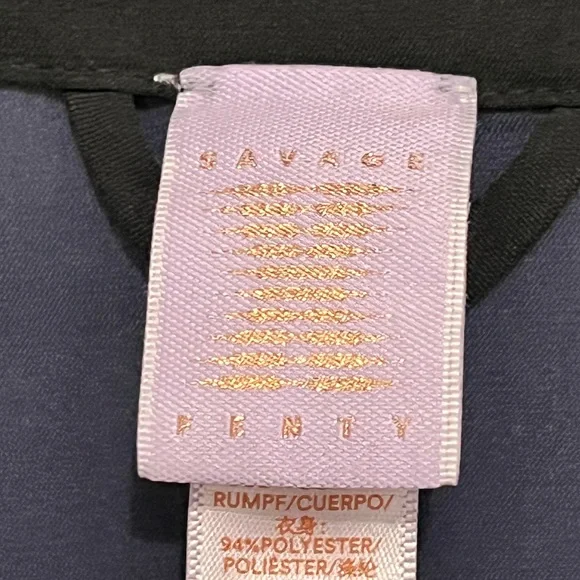 Savage X Fenty Midnight Blue Robe - Picture 2 of 15